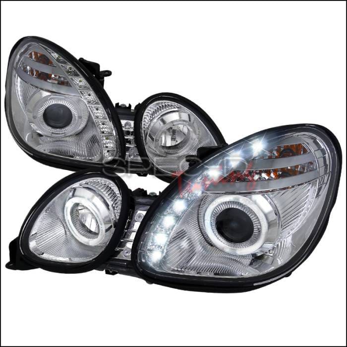 Lexus GS Spec-D Halo Projector Headlights - Chrome - LHP-GS30098-RS