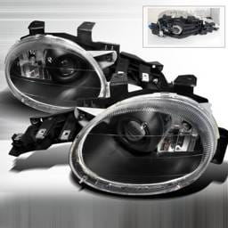 Dodge Neon Spec-D Projector Lights - Black - LHP-NEO95JM-APC