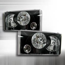 Ford F250 Superduty Spec-D Projector Headlights - Black - LHP-F25099JM-APC