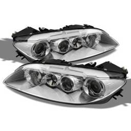 Mazda 6 Spyder Projector Headlights - Chrome - PRO-CH-MM603-C