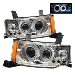 Scion xB Spyder Halo Projector Headlights - Chrome - PRO-ON-TSXB03-HL-C