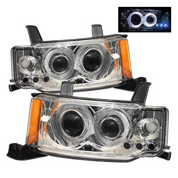 Scion xB Spyder Halo Projector Headlights - Chrome - PRO-ON-TSXB03-HL-C