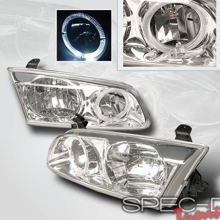 Toyota Camry Spec-D Crystal Housing Headlights - Chrome - LH-TCAM00-KS
