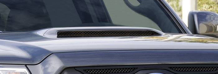 Toyota Tacoma T-Rex Mesh Hood Scoop - All Black - 51939