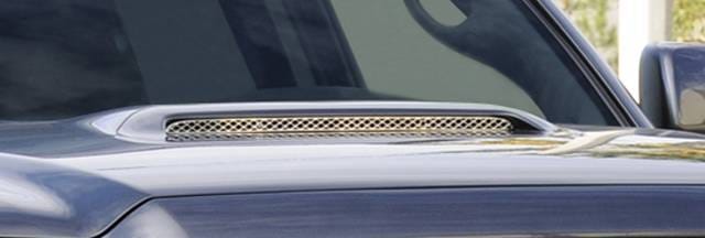 Toyota Tacoma T-Rex Stainless Steel Mesh Hood Scoop - 54939