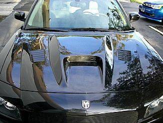 Dodge Charger Street Scene Generation 1 Fiberglass Hood - 950-70935 thumbnail 2