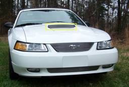 Ford Mustang T-Rex Billet Hood Scoop Insert - 5 Bars - 20512
