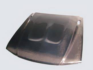 Ford Mustang Street Scene Vent Style Carbon Fiber Hood - 950-72142