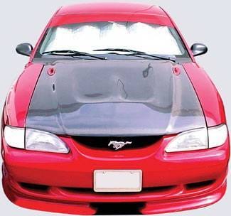 Ford Mustang Street Scene Vent Style Carbon Fiber Hood - 950-72142 thumbnail 2