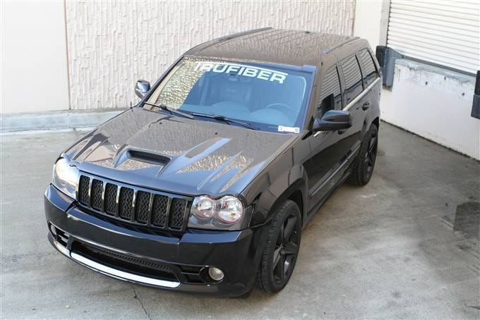Jeep Grand Cherokee TruFiber Carbon Fiber SRT-8 Hood TC50020-A23 thumbnail 3