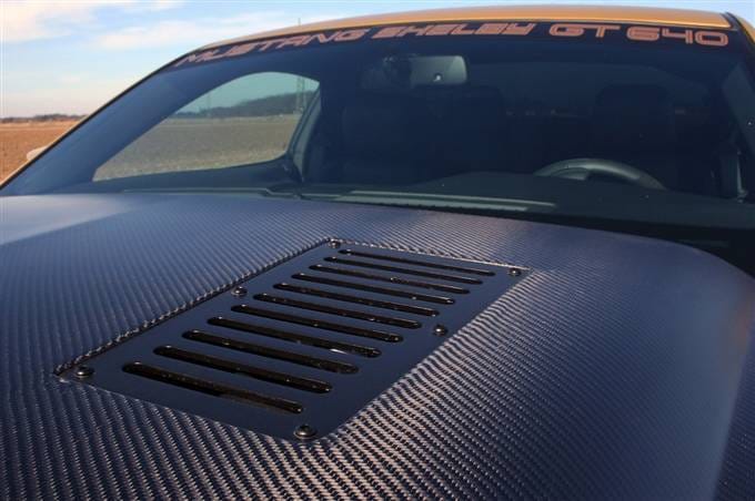 Ford Mustang TruFiber Carbon Fiber GT500 A53KR Hood TC10025-A53KR thumbnail 4