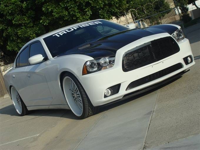 Dodge Charger TruFiber Carbon Fiber Challenger Hood TC20021-A58