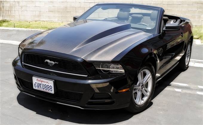 Ford Mustang TruFiber GT500 3" Cowl Hood TF10025-A49-3KR