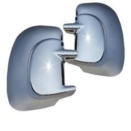 Ford Excursion Spyder Triple Chrome Mirror Cover - CA-MC-FF35099-NS