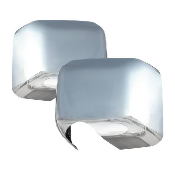 Jeep Wrangler Spyder Chrome Mirror Cover - 4PC - CA-MC-JW07