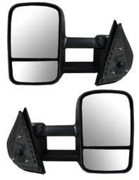 Chevrolet Silverado Suvneer Standard Extended Towing Mirrors with Split Glass - Left & Right Side - CVE6-9410-D0