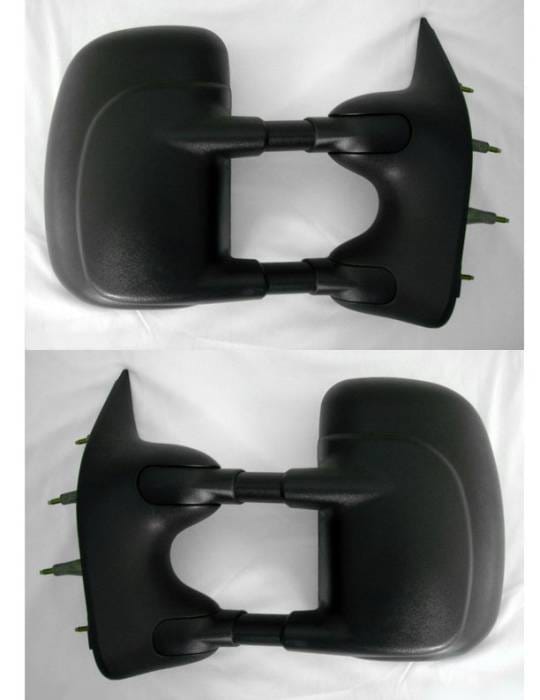 Ford E-Series Suvneer Standard Extended Powered Towing Mirror with Dual Pivoting Arms - Left & Right Side - FDE1-9410-M0