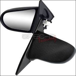 Honda Civic 2DR Spec-D Spoon Style Mirror - Carbon Finish Power Adjusting - RMS-CV012CF-P