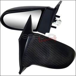 Honda Civic 2DR Spec-D Spoon Style Mirror - Carbon Finish Power Adjusting - RMS-CV062CF-P