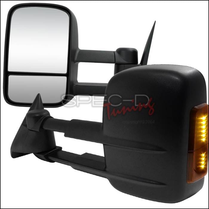 Chevrolet C10 Spec-D Towing Mirrors - Manual with LED Signal - RMX-C1088LED-M-FS