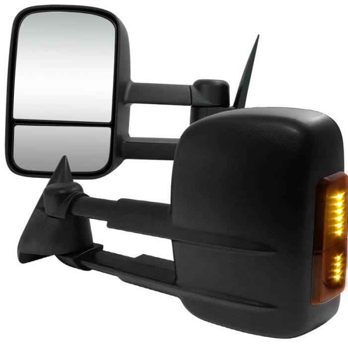 Chevrolet C10 Spec-D Towing Mirrors - Power with LED Signal - RMX-C1088LED-P-FS