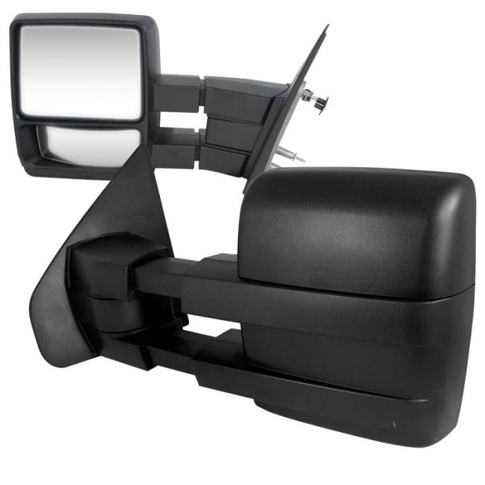 Ford F150 Spec-D Towing Mirrors - Manual Adjustment OEM Type - RMX-F15004-M-FS