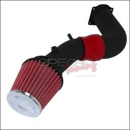 Ford Mustang Spec-D Cold Air Intake Red Filter - Black Pipe - AFC-MST99V6-BR-KM