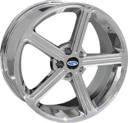 Ford Mustang Steeda Chrome Steeda Ultra Lite Wheel
