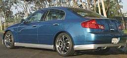 Infiniti G35 4DR Street Scene Generation 1 Rear Valance - 950-70342