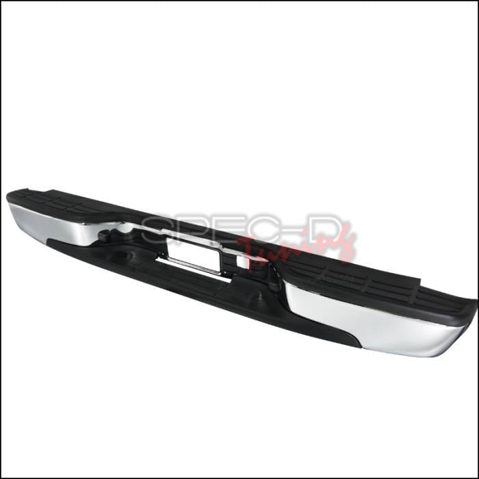 Chevrolet Silverado Spec-D Rear Bumper Step - Chrome - SRB-SIV99CR-FS