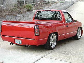 Chevrolet CK Truck Street Scene Generation 8 Roll Pan - Fiberglass - 950-70155 thumbnail 2