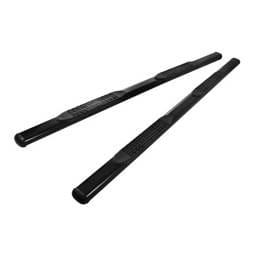Buick Rainer Spyder 4 Inch Oval Side Step Bar- Powder Coated Black - SSB-CT-A09S0402-BK