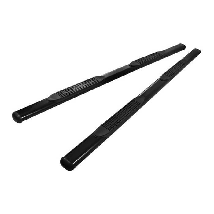 Buick Rainer Spyder 4 Inch Oval Side Step Bar- Powder Coated Black - SSB-CT-A09S0402-BK
