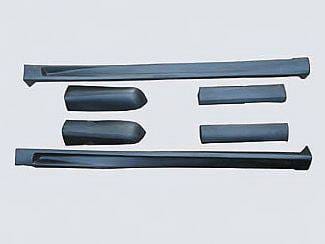 Chevrolet Silverado Street Scene Side Skirts - 950-70183