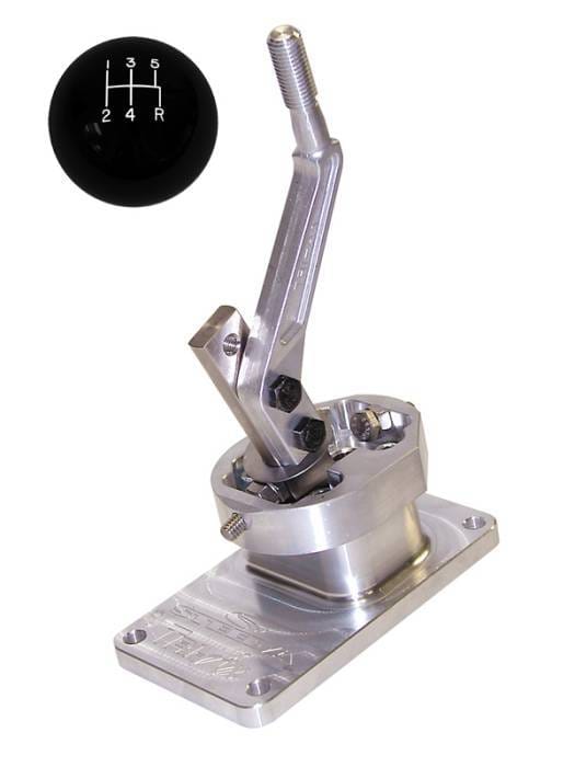 Ford Mustang Steeda Tri-Ax Shifter and Black Billiard Ball Shift Knob Combo Pack - 16199