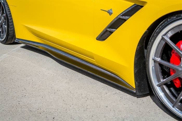 Chevy Corvette TruFiber LG214 Side Splitters TF30221-LG214
