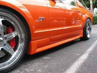 Ford Mustang Street Scene Generation 1 Side Skirts - 4 Piece - 950-70742 thumbnail 3
