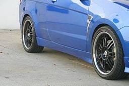 Ford Focus Street Scene Fiberglass Side Skirt Kit - 2PC - 950-70891
