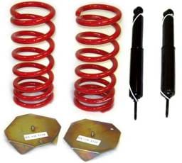Lincoln Mark Strutmasters Rear Coil Spring Conversion Kit with Rear Shocks & Upper Shock Mounts - M8-R1-S
