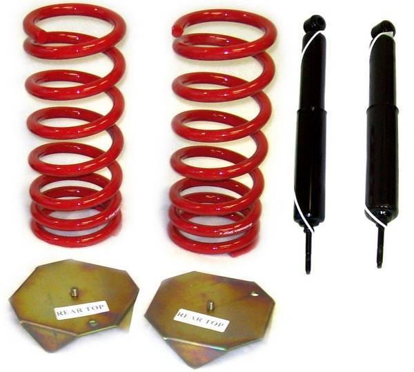 Lincoln Mark Strutmasters Rear Coil Spring Conversion Kit with Rear Shocks & Upper Shock Mounts - M8-R1-S