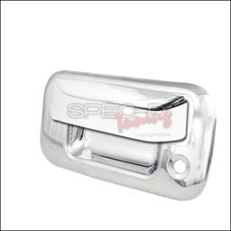 Ford Superduty Spec-D Tailgate Handle without Rear View Camera - Chrome - DRH-F15004RBC