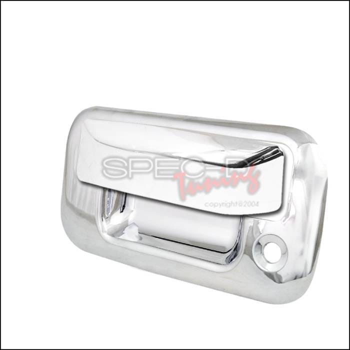 Ford Superduty Spec-D Tailgate Handle without Rear View Camera - Chrome - DRH-F15004RBC