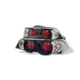 Acura RSX Spyder Euro Style Taillights - Black - 111-ARSX02-BK