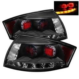 Audi TT Spyder LED Taillights - Black - 111-ATT99-LED-BK