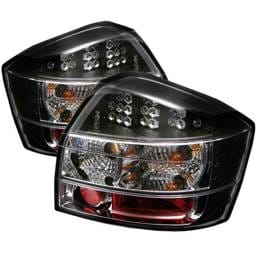 Audi A4 Spyder LED Taillights - Black - 111-AA402-LED-BK