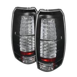 Chevrolet Avalanche Spyder LED Taillights - Black - 111-CAV07-LED-BK