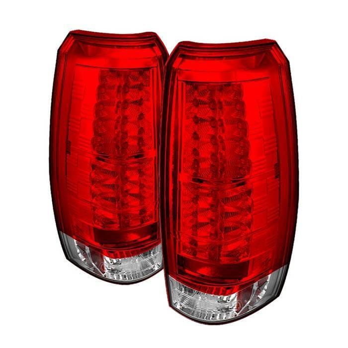 Chevrolet Avalanche Spyder LED Taillights - Red Clear - 111-CAV07-LED-RC