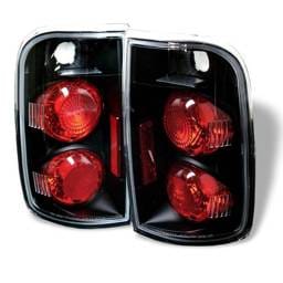 Oldsmobile Bravada Spyder Euro Style Taillights - Black - 111-CB95-BK