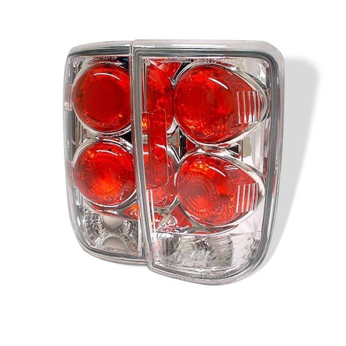 Chevrolet Blazer Spyder Euro Style Taillights - Chrome - 111-CB95-C