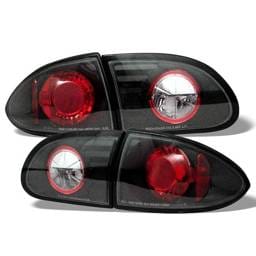 Chevrolet Cavalier Spyder Euro Style Taillights - Black - 111-CCAV95-BK